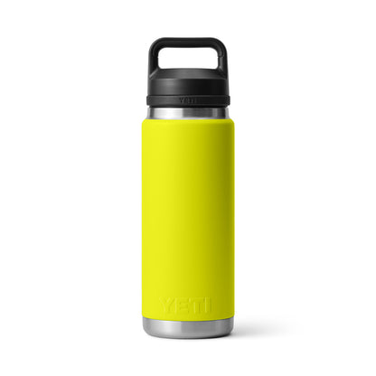 YETI RAMBLER 26 OZ FIREFLY YELLOW CHUG BOTTLE