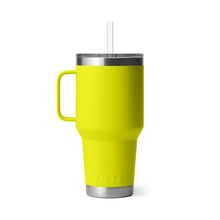 YETI RAMBLER 35 OZ FIREFLY YELLOW STRAW MUG