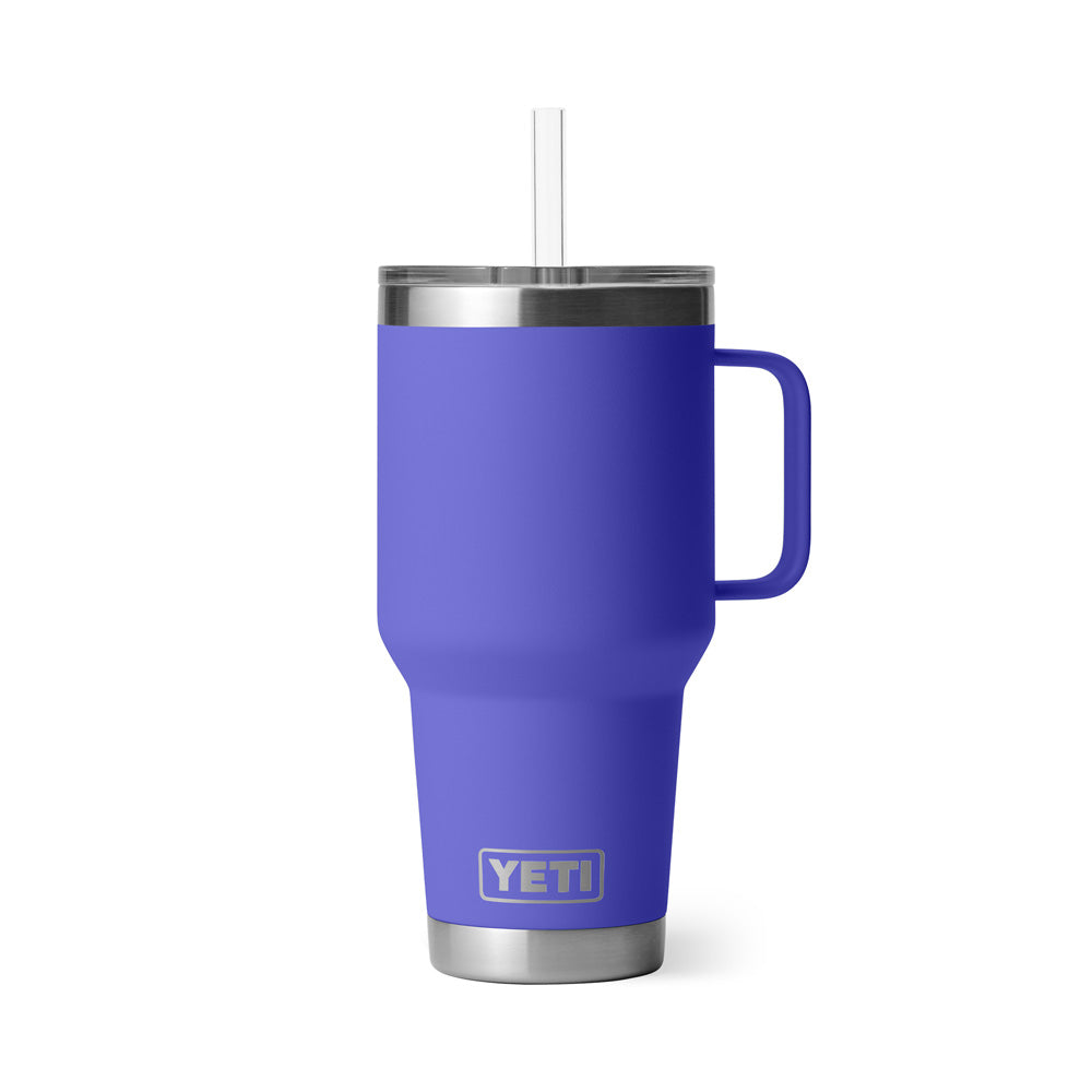 YETI RAMBLER 35 OZ ULTRAMARINE VIOLET STRAW MUG