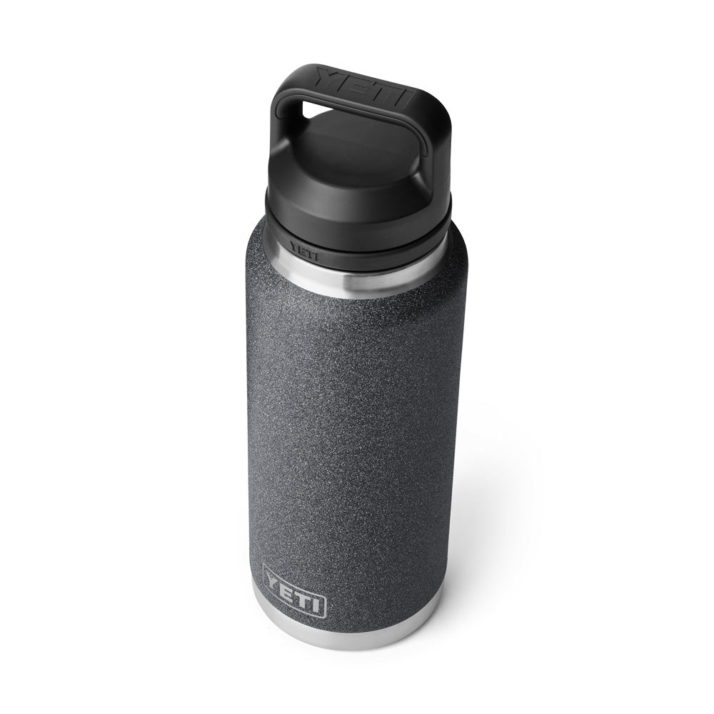 Yeti Rambler 36 OZ Bottle Chug - Black Stone
