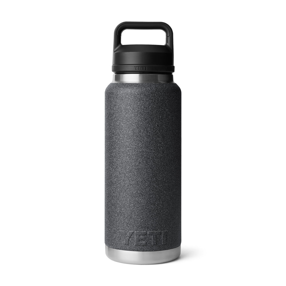 Yeti Rambler 36 OZ Bottle Chug - Black Stone