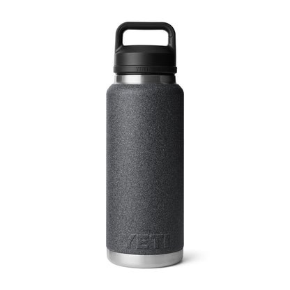 Yeti Rambler 36 OZ Bottle Chug - Black Stone