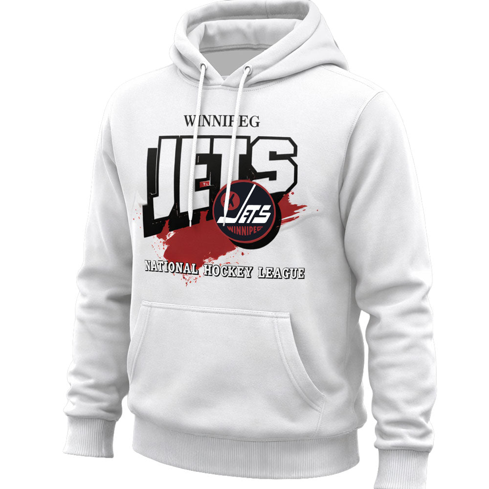 Mitchell & Ness Winnipeg Jets Seat White Hoodie