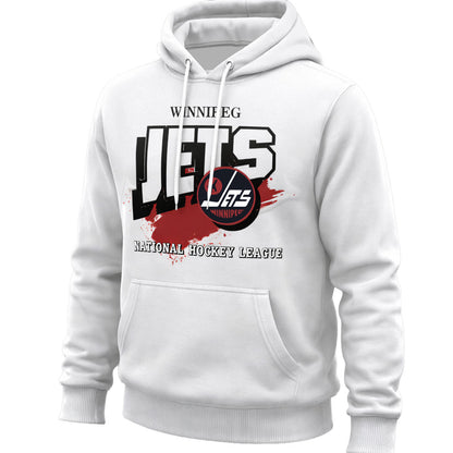 Mitchell & Ness Winnipeg Jets Seat White Hoodie
