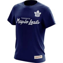 Mitchell & Ness Head Coach Navy T Shirt