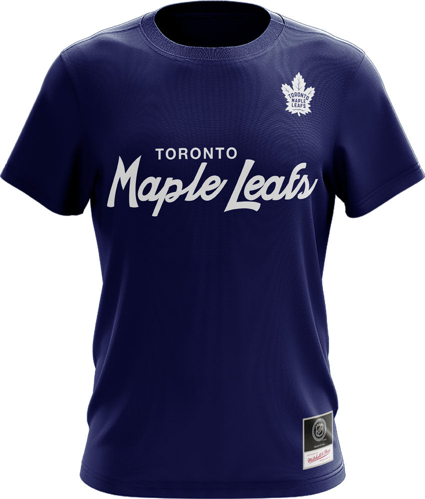 Mitchell & Ness Head Coach Navy T Shirt