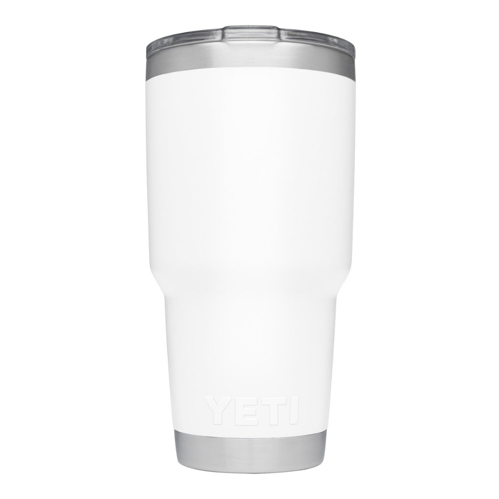 YETI RAMBLER 30OZ TUMBLER - WHITE