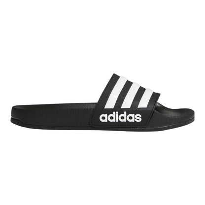 Adidas Adilette Kid's Shower Slide Sandals - Black/White