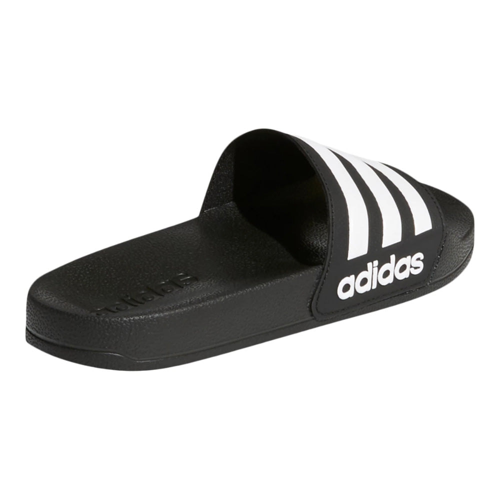 Adidas Adilette Kid's Shower Slide Sandals - Black/White