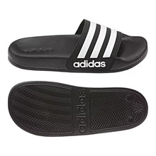 Adidas Adilette Kid's Shower Slide Sandals - Black/White