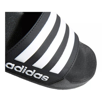 Adidas Adilette Kid's Shower Slide Sandals - Black/White