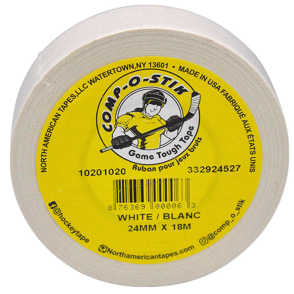 Comp-O-Stik 24MM X 18M White Cloth Tape