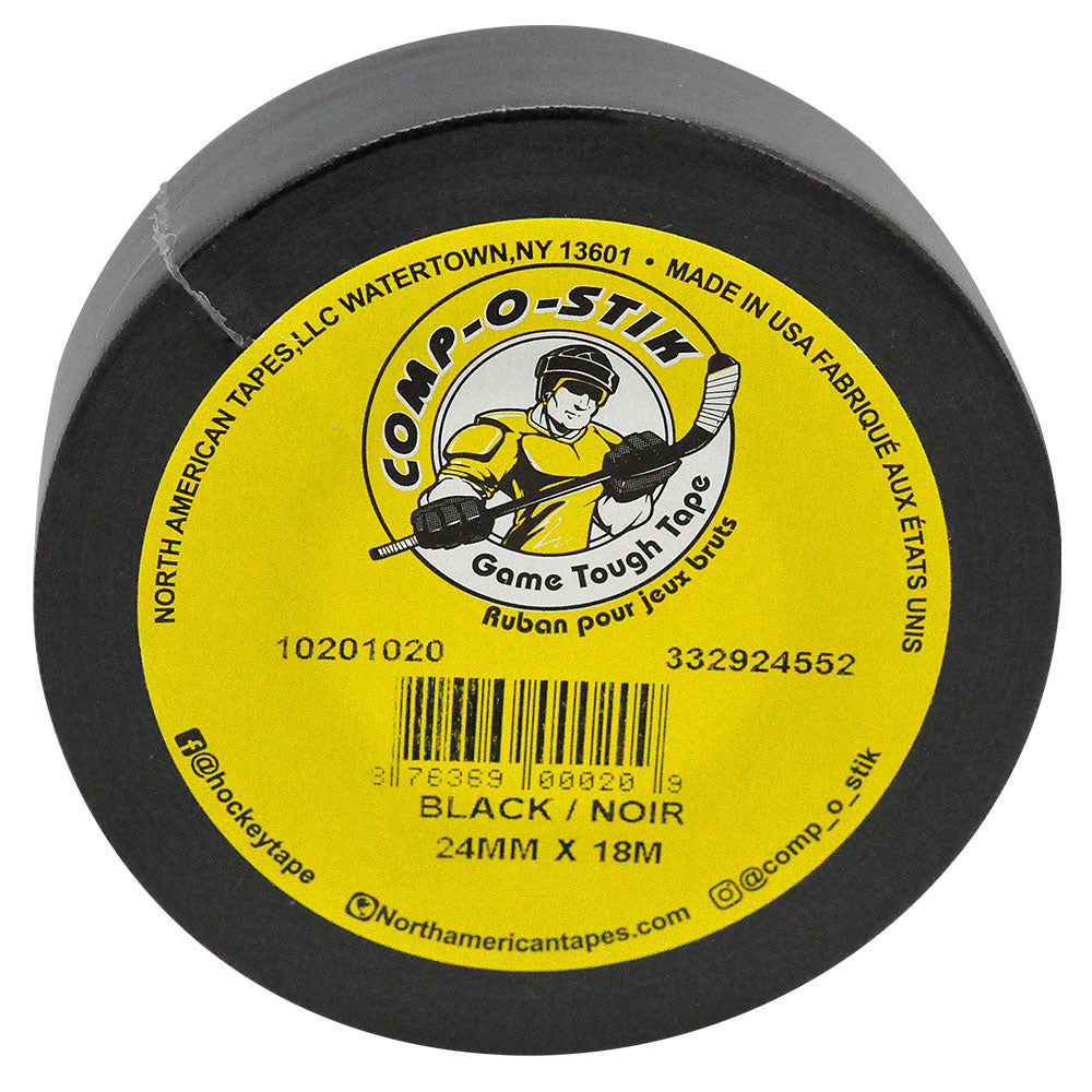 Comp-O-Stik 24MM X 18M Black Cloth Tape