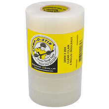 Comp-O-Stik 24MM X 25M Clear Shin Pad Tape - 6 Pack