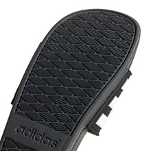Adidas Men's Adilette Comfort Adjustable Sandals - Black/White/Grey