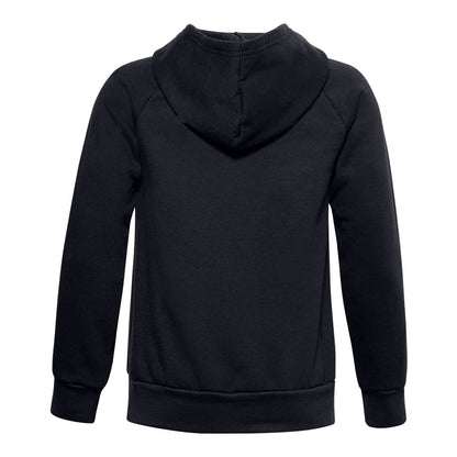Under Armour Rival Logo Boy's Black Pullover Hoodie