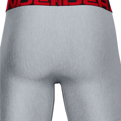 Under Armour Tech 6" Men's Grey Boxer Briefs - 2 Pack