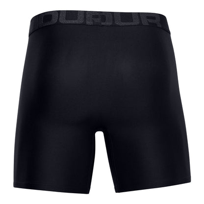 Under Armour Tech 6" Men's Black Boxer Briefs - 2 Pack