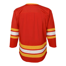 CALGARY FLAMES YOUTH 20 RED HOME JERSEY