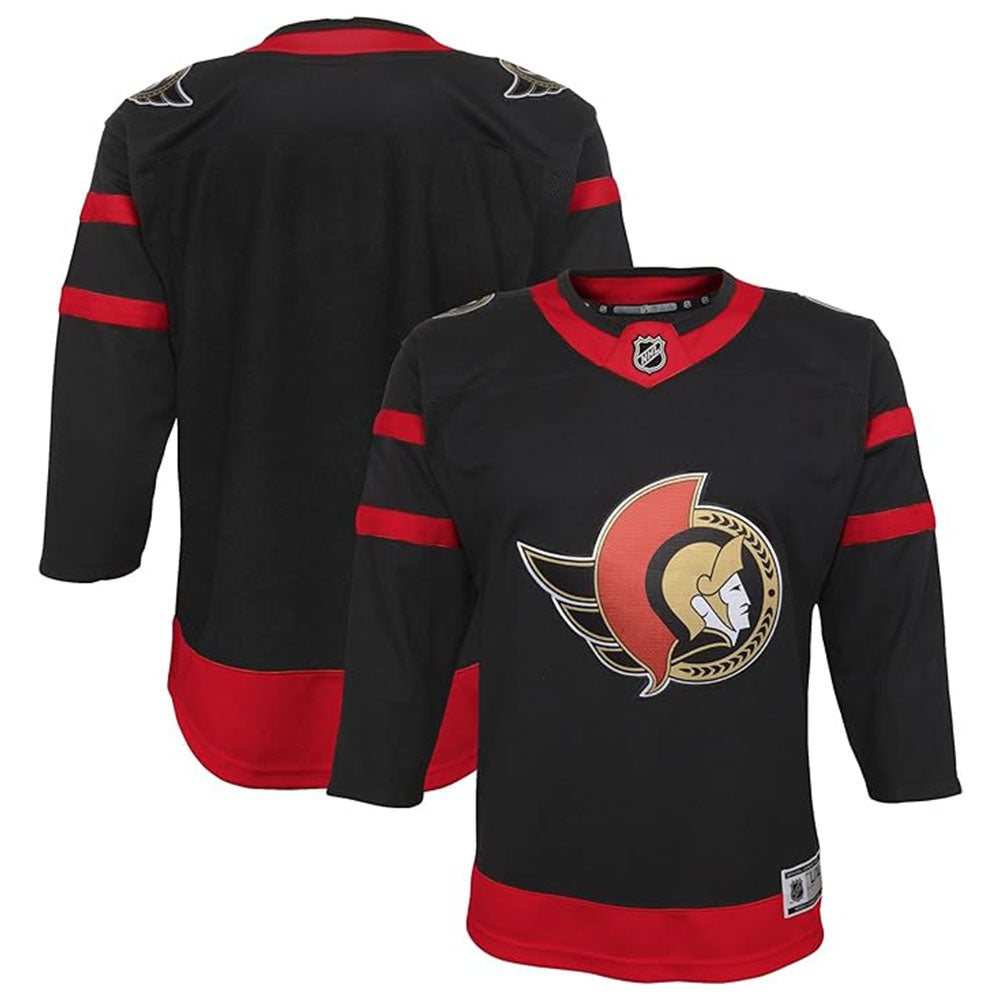 OTTAWA SENATORS TODDLER BLACK HOME JERSEY