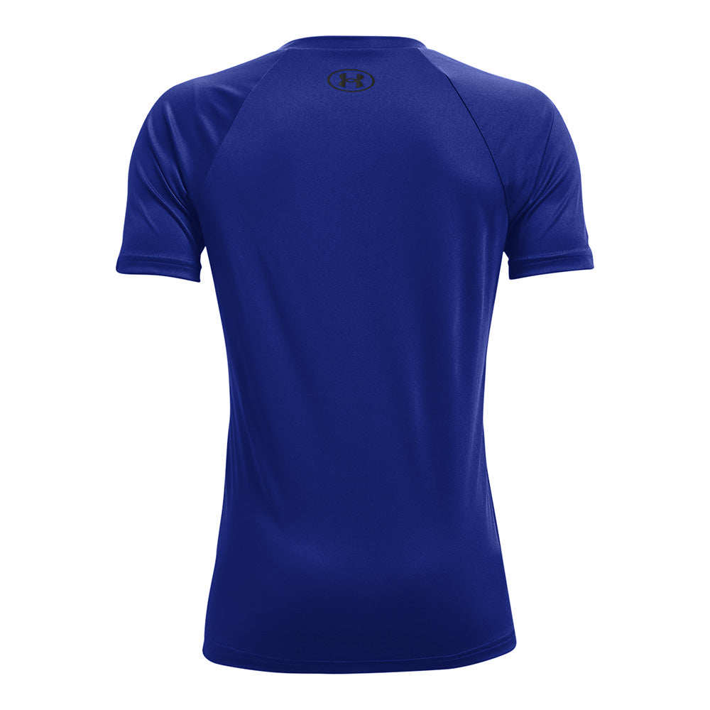 Under Armour Tech Big Logo Boy's Blue T Shirt