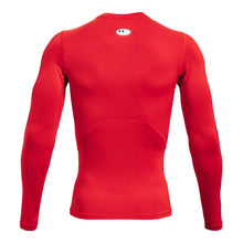 Under Armour Heatgear Men's Red Compression Long Sleeve Shirt