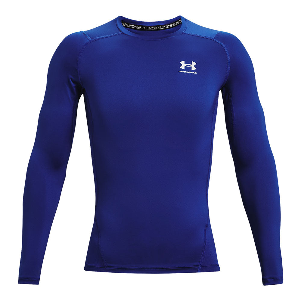 Under Armour Heatgear Men's Blue Compression Long Sleeve Shirt