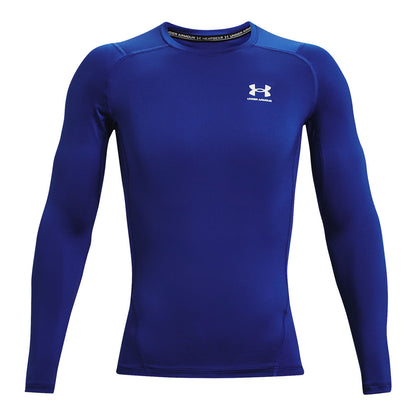 Under Armour Heatgear Men's Blue Compression Long Sleeve Shirt