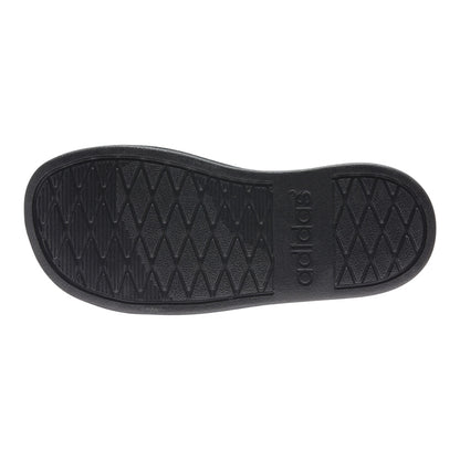 Girl's Adidas Adilette Comfort Sandals - Black/White