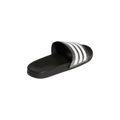 Girl's Adidas Adilette Comfort Sandals - Black/White