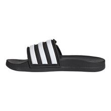 Adidas Kids Adilette Comfort Adjustable Sandals - Black/White