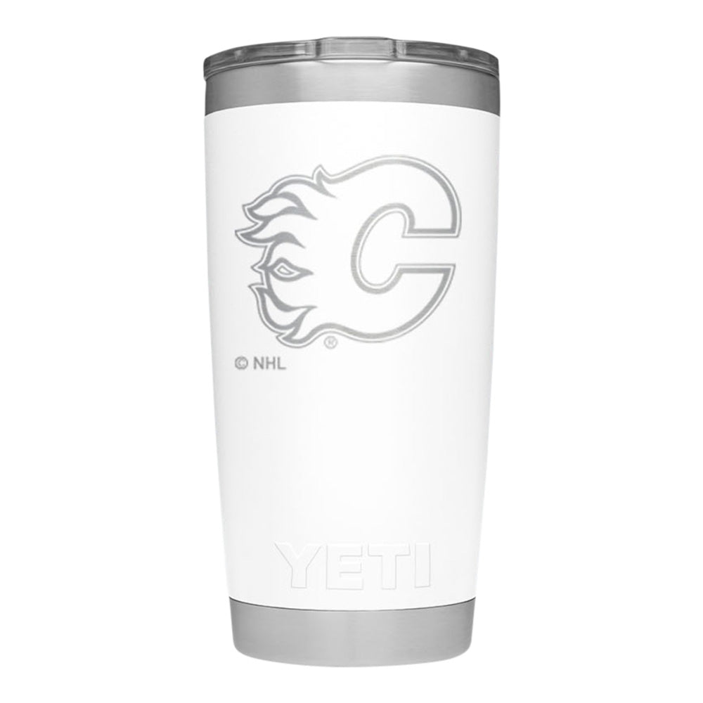 CALGARY FLAMES YETI RAMLBER 20 OZ TUMBLER