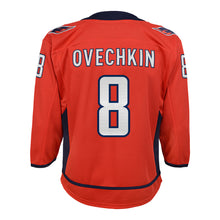 WASHINGTON CAPITALS ALEXANDER OVECHKIN JUNIOR PREMIER JERSEY