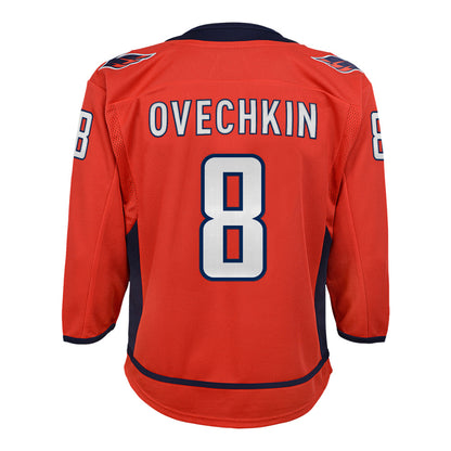 WASHINGTON CAPITALS ALEXANDER OVECHKIN JUNIOR PREMIER JERSEY