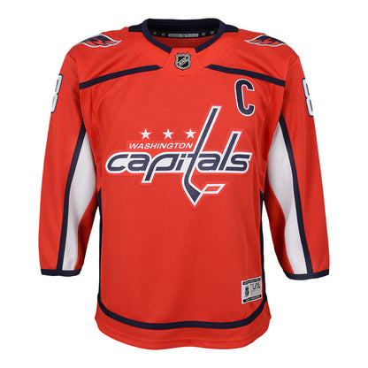 WASHINGTON CAPITALS ALEXANDER OVECHKIN JUNIOR PREMIER JERSEY