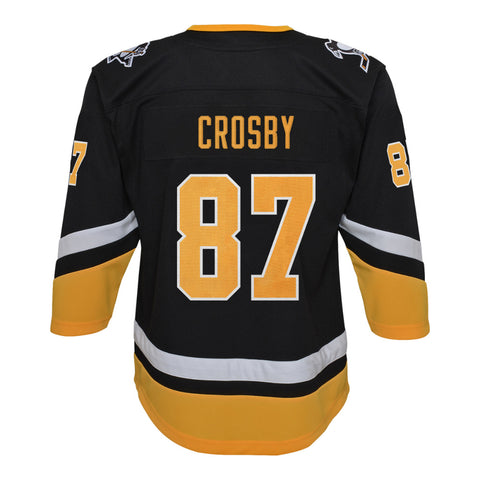 SIDNEY CROSBY PITTSBURGH PENGUINS YOUTH PREMIER THIRD JERSEY