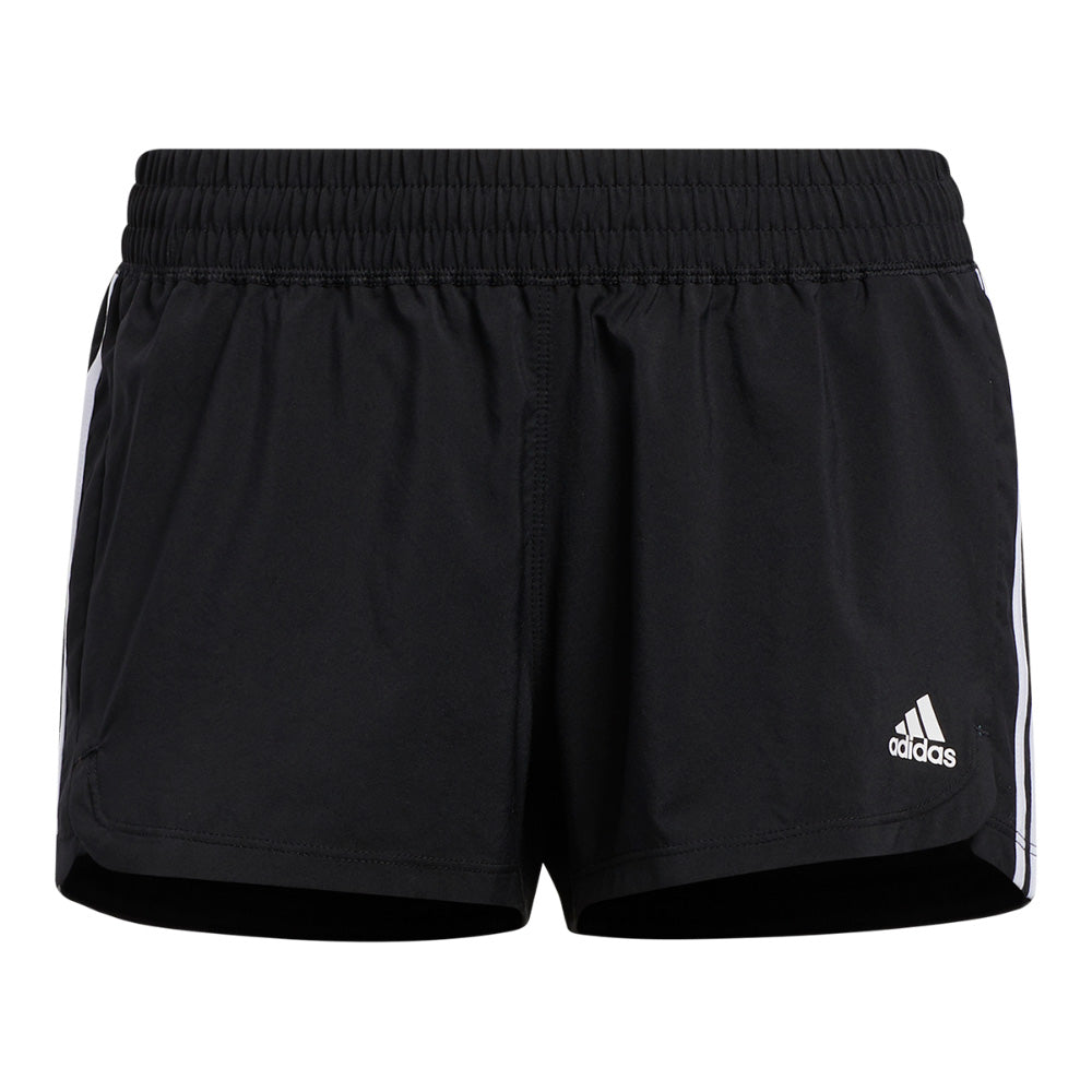 Women's Addidas 3 Stripe Pacer Woven Short