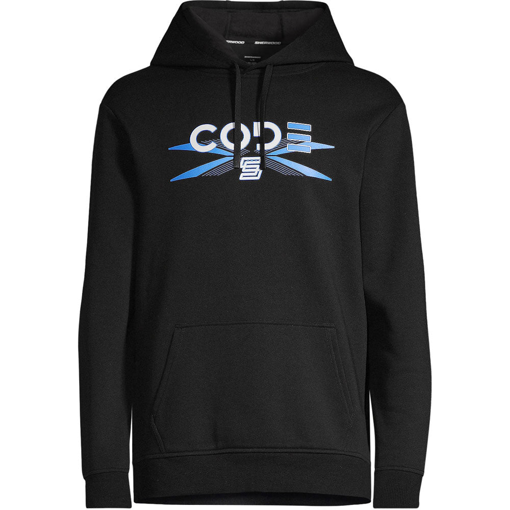 Sherwood Code Graphic Black Pullover Hoodie