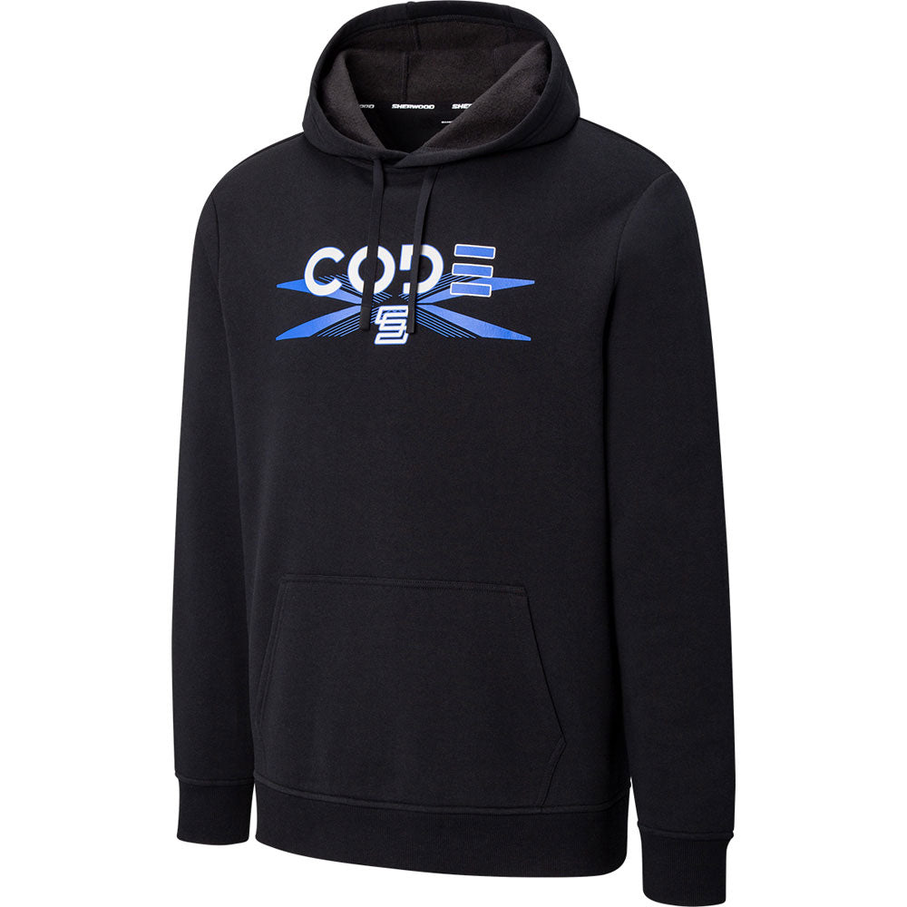 Sherwood Code Graphic Black Pullover Hoodie