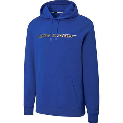 Sherwood Wordmark Men's Blue Pullover Hoodie