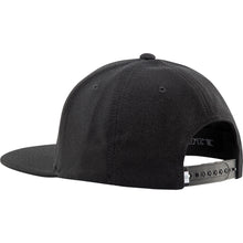 SHERWOOD FLAT BRIM BLACK SNAPBACK HAT