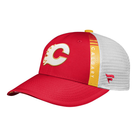 CALGARY FLAMES AUTHENTIC PRO YOUTH DRAFT HAT