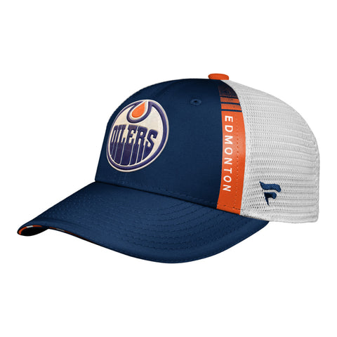 EDMONTON OILERS YOUTH AUTHENTIC PRO DRAFT HAT