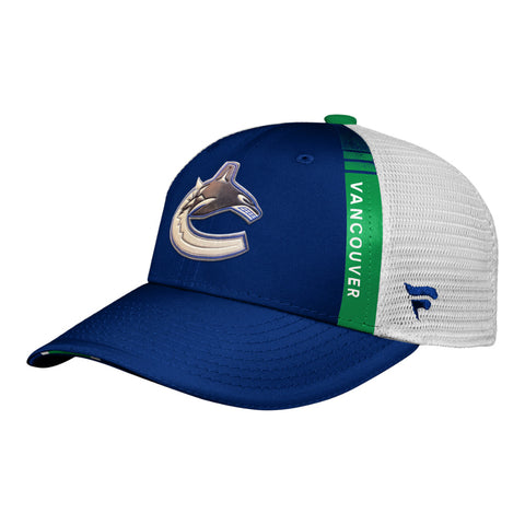 VANCOUVER CANUCKS AUTHENTIC PRO YOUTH DRAFT HAT
