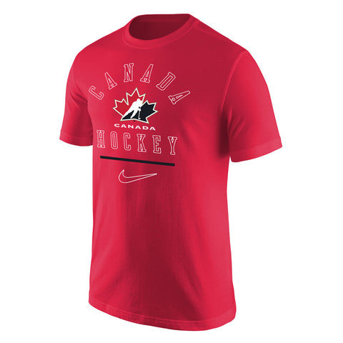NIKE TEAM CANADA COTTON RED T SHIRT