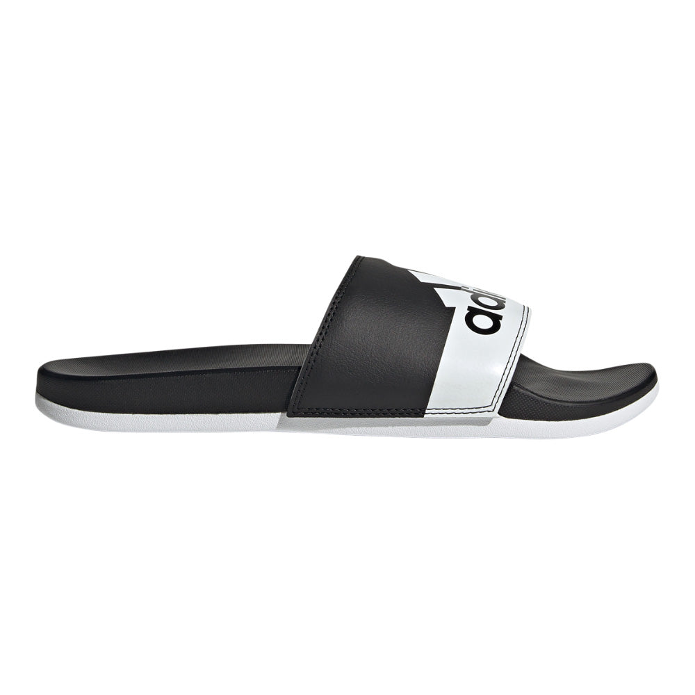 Adidas Women's Adilette Comfort Sandals - Black/White/White
