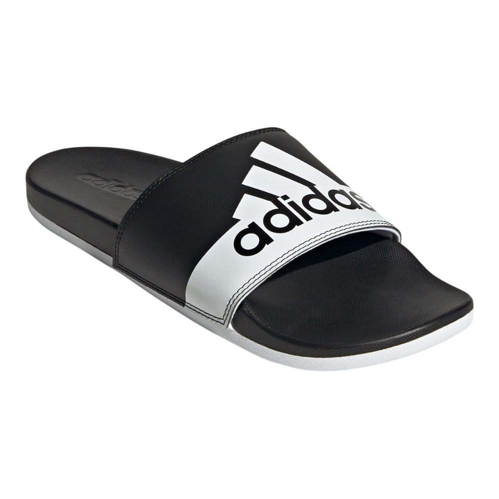 Adidas Women's Adilette Comfort Sandals - Black/White/White