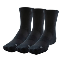 Under Armour 3Maker Men's Black Mid Crew Socks - 3 Pack