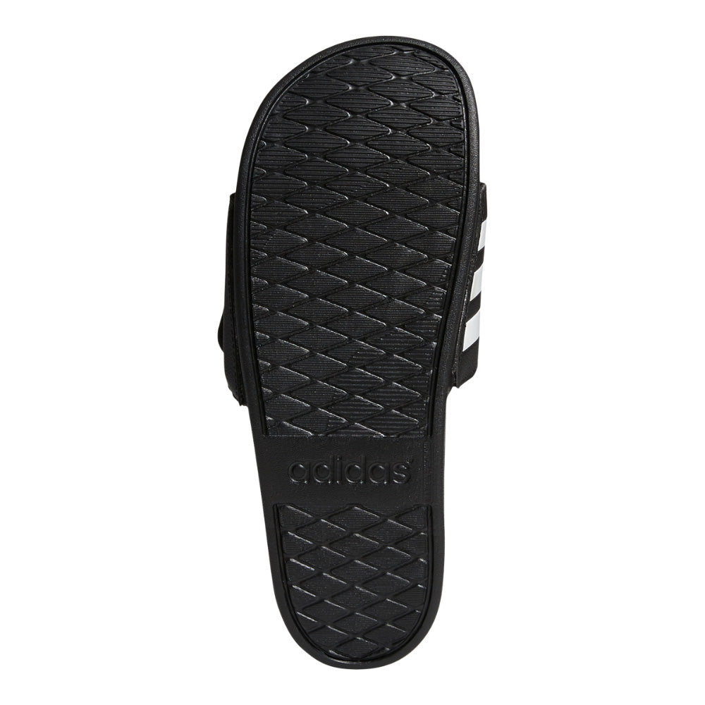 Adidas Adilette Comfort Men's Black/White Adjustable Slides