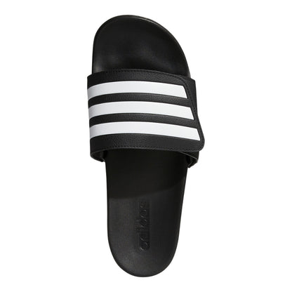 Adidas Adilette Comfort Men's Black/White Adjustable Slides